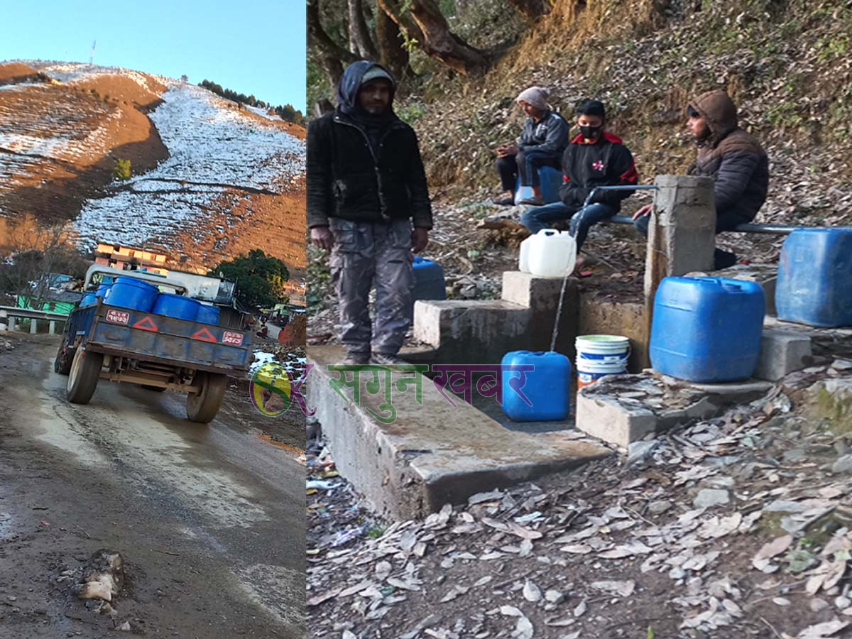 बैतडीको गुरुखोला १ मुस्याचोरमा बर्षौं देखि खानेपानिको चरम समस्या